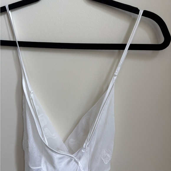 White Lace Floral Slip - Size Small - Picture 2 of 4